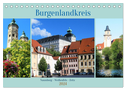 Burgenlandkreis - Naumburg, Weißenfels, Zeitz (Tischkalender 2024 DIN A5 quer), CALVENDO Monatskalender