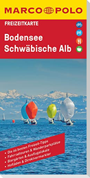 MARCO POLO Freizeitkarte 41 Bodensee, Schwäbische Alb 1:100.000