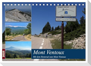 Mit dem Rennrad zum Mont Ventoux (Tischkalender 2025 DIN A5 quer), CALVENDO Monatskalender