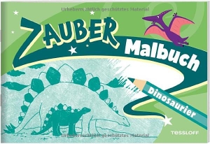 Zaubermalbuch. Dinosaurier - Mit magischen Zauberseiten: Einfach schraffieren und staunen! Ab 3 Jahren.. Tessloff Verlag, 2026.
