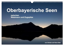 Oberbayerische Seen (Wandkalender 2024 DIN A3 quer), CALVENDO Monatskalender