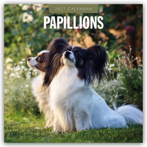 Red, Robin. Papillons - Schmetterlingshund - Zwergspaniel 2027 - 16-Monatskalender - Original Red Robin Publishing Ltd-Kalender [Mehrsprachig] [Kalender]. Browntrout Verlags GmbH, 2026.
