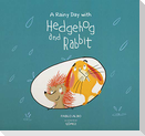 A Rainy Day with Hedgehog and Rabbit