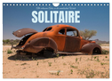Solitaire Alte verlassene Autos in der namibischen Wüste (Wandkalender 2025 DIN A4 quer), CALVENDO Monatskalender