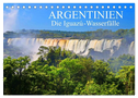 Argentinien. Die Iguazú-Wasserfälle (Tischkalender 2024 DIN A5 quer), CALVENDO Monatskalender