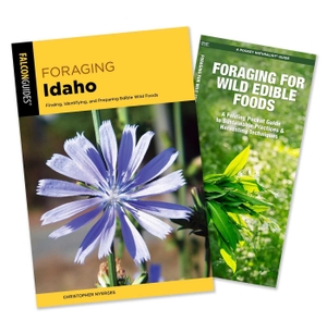 Nyerges, Christopher / James Kavanagh. Foraging Idaho Guidebook and Folding Pocket Guide Bundle - Finding, Identifying, and Preparing Edible Wild Foods. Globe Pequot Publishing, 2026.