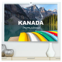 Kanada - Impressionen (hochwertiger Premium Wandkalender 2024 DIN A2 quer), Kunstdruck in Hochglanz