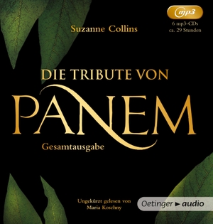 Collins, Suzanne. Die Tribute von Panem. Band 1-3. Oetinger, 2015.