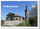 Friedberg in Hessen vom Frankfurter Taxifahrer (Wandkalender 2024 DIN A2 quer), CALVENDO Monatskalender