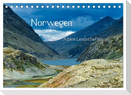 Norwegen - Alpine Landschaften (Tischkalender 2024 DIN A5 quer), CALVENDO Monatskalender