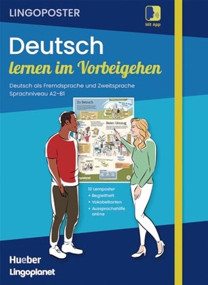Delius Fine Books GmbH (Hrsg.). Lingoposter: Deutsch lernen im Vorbeigehen - 10 Lernposter / Paket: Sprachposter + Vokabelkarten + Begleitheft + App. Hueber Verlag GmbH, 2023.