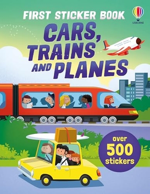 Taplin, Sam / Tudhope, Simon et al. First Sticker Book Cars, Trains and Planes. Usborne Publishing  IWUK, 2026.