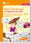 Kleine Hörübungen im Englischunterricht 3/4