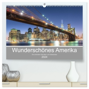 Schröder Photography, Stefan. Wunderschönes Amerika (hochwertiger Premium Wandkalender 2024 DIN A2 quer), Kunstdruck in Hochglanz - Einzigartige Einblicke in die schönsten Orte der USA. Calvendo, 2023.
