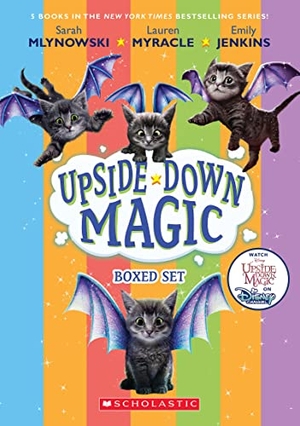 Jenkins, Emily / Myracle, Lauren et al. Upside-Down Magic Box Set (Books 1-5). Scholastic Inc., 2020.