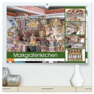 Schmidt, Bodo. Markgrafenkirchen. Ein wertvoller Schatz (hochwertiger Premium Wandkalender 2024 DIN A2 quer), Kunstdruck in Hochglanz - Unerwarteter Glanz. Markgrafenkirchen in Oberfranken. Calvendo, 2023.