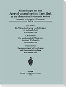Abhandlungen aus dem Aerodynamischen Institut an der Technischen Hochschule Aachen