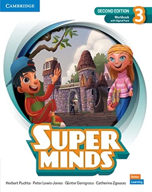 Puchta, Herbert / Lewis-Jones, Peter et al. Super Minds Level 3 Workbook with Digital Pack British English. Cambridge University Press, 2022.