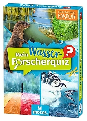 Stütze, Annett / Britta Vorbach. Expedition Natur Mein Wasser-Forscherquiz. moses. Verlag GmbH, 2023.