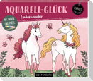 Aquarell-Glück Einhornzauber