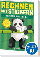 Rechnen mit Stickern - Plus und Minus bis 20