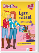 Bibi & Tina: Mein Lernrätsel-Block Deutsch für die 2. Klasse