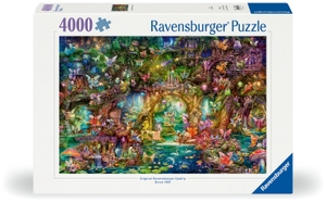 Erwachsenenpuzzle 4000 Teile - Die verborgene Welt der Feen. Ravensburger Spieleverlag, 2024.