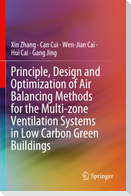 Principle, Design and Optimization of Air Balancing Methods for the Multi-zone Ventilation Systems in Low Carbon Green Buildings