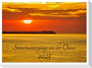 Sonnenuntergänge an der Ostsee (Wandkalender 2025 DIN A3 quer), CALVENDO Monatskalender