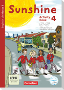 Sunshine - Allgemeine Ausgabe 4. Schuljahr - Activity Book mit interaktiven Übungen auf scook.de