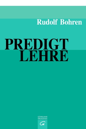 Bohren, Rudolf. Predigtlehre. Guetersloher Verlagshaus, 1993.