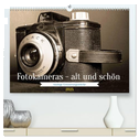 Fotokameras - alt und schön (hochwertiger Premium Wandkalender 2025 DIN A2 quer), Kunstdruck in Hochglanz