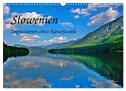 Slowenien - Impressionen eines Naturjuwels (Wandkalender 2024 DIN A3 quer), CALVENDO Monatskalender