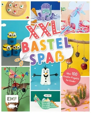 Edition Michael Fischer (Hrsg.). XXL Bastelspaß für kleine Kreative - Über 100 Kreativ-Projekte für Kinder ab 3 Jahren: Basteln mit Papier, Naturmaterialien, Klopapierrollen und Co.. Edition Michael Fischer, 2024.
