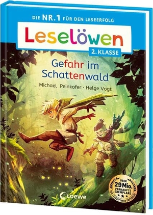 Peinkofer, Michael. Leselöwen 2. Klasse - Gefahr im Schattenwald - Die Nr. 1 für den Leseerfolg - Mit Leselernschrift ABeZeh - Erstlesebuch für Kinder ab 7 Jahren. Loewe Verlag GmbH, 2026.