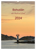 Bohuslän - über Stadt und Land (Wandkalender 2024 DIN A2 hoch), CALVENDO Monatskalender
