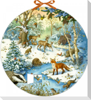 Memo-Adventskalender - Die Tiere im Winterwald