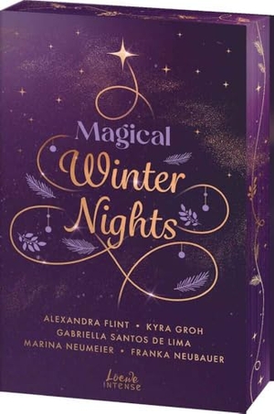 Neubauer, Franka / Groh, Kyra et al. Magical Winter Nights - 5 weihnachtliche New Adult-Kurzgeschichten zum Fest der Liebe von den Bestseller-Autorinnen von Loewe Intense - mit edlem Farbschnitt nur solange der Vorrat reicht. Loewe Verlag GmbH, 2024.