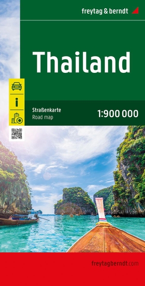Freytag & Berndt (Hrsg.). Thailand, Autokarte 1:900.000, freytag & berndt. Freytag + Berndt, 2024.