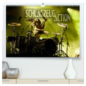 Schlagzeug Action (hochwertiger Premium Wandkalender 2024 DIN A2 quer), Kunstdruck in Hochglanz