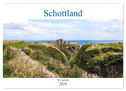 Schottland - Wie gemalt (Wandkalender 2024 DIN A2 quer), CALVENDO Monatskalender