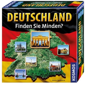 Burkhardt, Günter. Deutschland - Finden Sie Minden? - für 2 -6 Spieler ab 10 Jahren. Franckh-Kosmos, 2017.