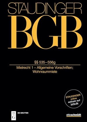 Artz, Markus / Jost Emmerich et al (Hrsg.). Staudingers Kommentar zum BGB §§ 535-556g (Mietrecht 1 - Allgemeine Vorschriften; Wohnraummiete) - J. von Staudingers Kommentar zum Bürgerlichen Gesetzbuch mit Einführungsgesetz und Nebengesetzen. Recht der Schuldverhältnisse. deGruyter Sellier, 2025.