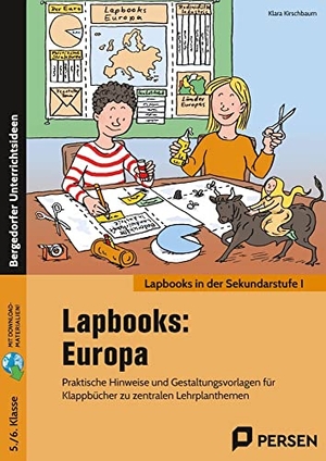 Kirschbaum, Klara. Lapbooks: Europa - 5./6. Klasse - Praktische Hinweise und Gestaltungsvorlagen für Klappbücher zu zentralen Lehrplanthemen. Persen Verlag i.d. AAP, 2022.