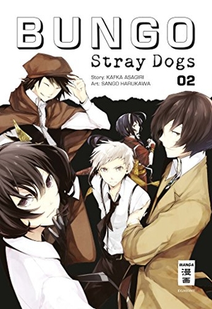 Asagiri, Kafka / Sango Harukawa. Bungo Stray Dogs 02. Egmont Manga, 2017.