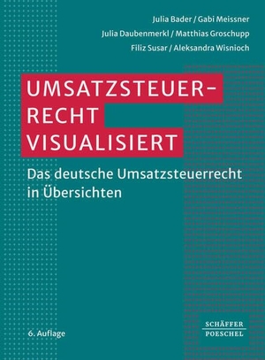 Bader, Julia / Meissner, Gabi et al. Umsatzsteuerrecht visualisiert - Das deutsche Umsatzsteuerrecht in Übersichten. Schäffer-Poeschel Verlag, 2026.