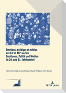 Émotions, politique et médias aux XXe et XXIe siècles / Emotionen, Politik und Medien im 20. und 21. Jahrhundert