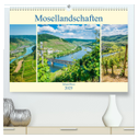 Mosellandschaften (hochwertiger Premium Wandkalender 2025 DIN A2 quer), Kunstdruck in Hochglanz