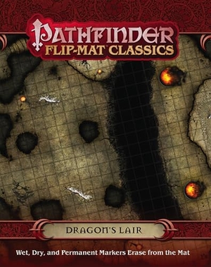 Engle, Jason A / Stephen Radney-Macfarland. Pathfinder Flip-Mat Classics: Dragon's Lair. Diamond Comic Distributors, 2019.