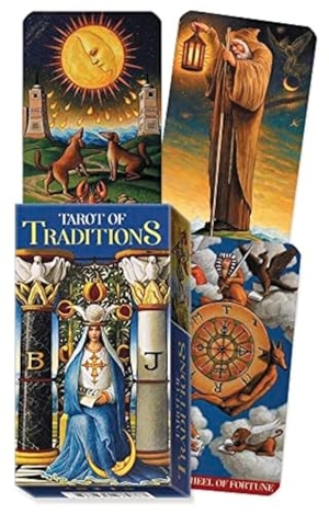 Costa, Giuliano. Tarot of Traditions Deck. Llewellyn Worldwide, Ltd., 2024.